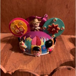 Disney Parks It’s a Small World Ears Hat Ornament